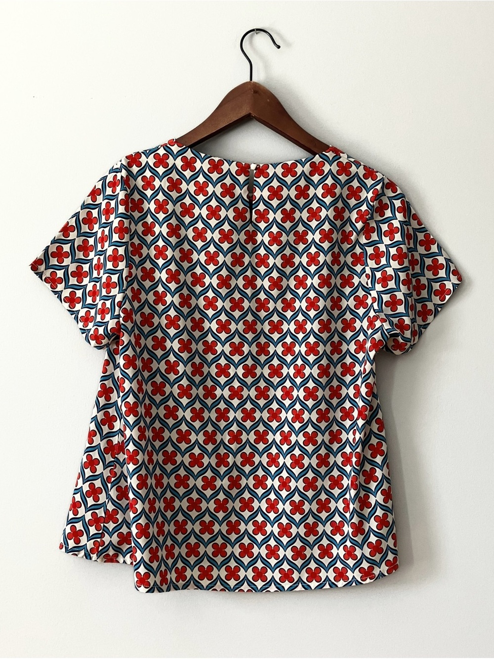 Compania Fantastica Short Sleeve Blouse With Prints - Picture 3 of 6